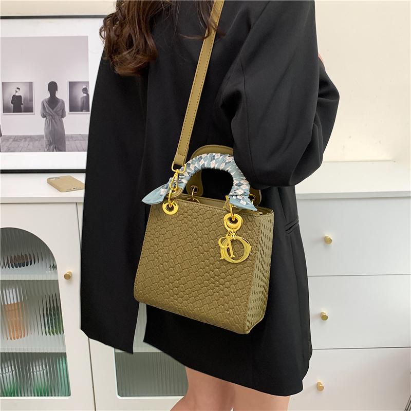 Женская брендовая роскошная сумка-тоут, модная классическая стеганая сумка с квадратной ручкой высокого качества, женские сумки через плечо