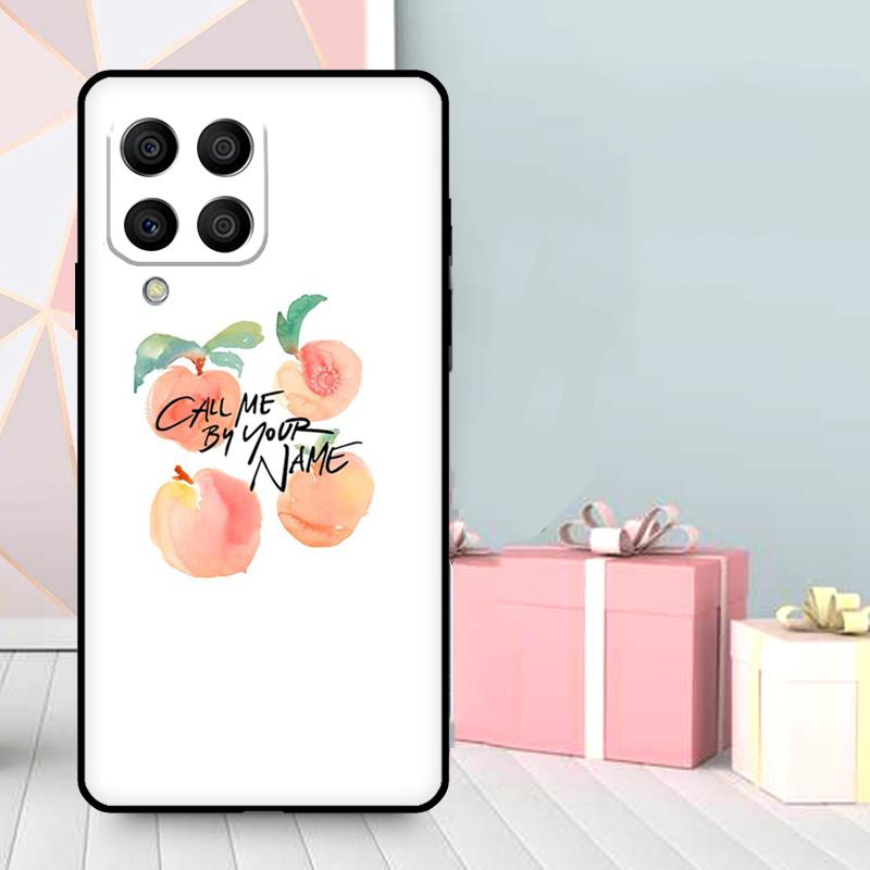 Чехол с эстетикой «Назови меня своим именем» для Samsung Galaxy M06 M11 M31 M14 M34 M54 M12 M32 M52 M15 M13 M16 M36 M56 M53 M35 M55
