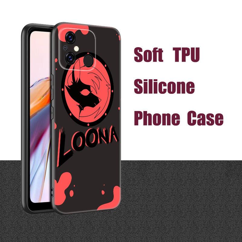 Аниме Helluva Boss черный силиконовый чехол для телефона Xiaomi Redmi 7A 8A 9A 10A 11A 9C 10C 12C 13C 11 Prime A1 A2 + 12 4G Note 9T 12R