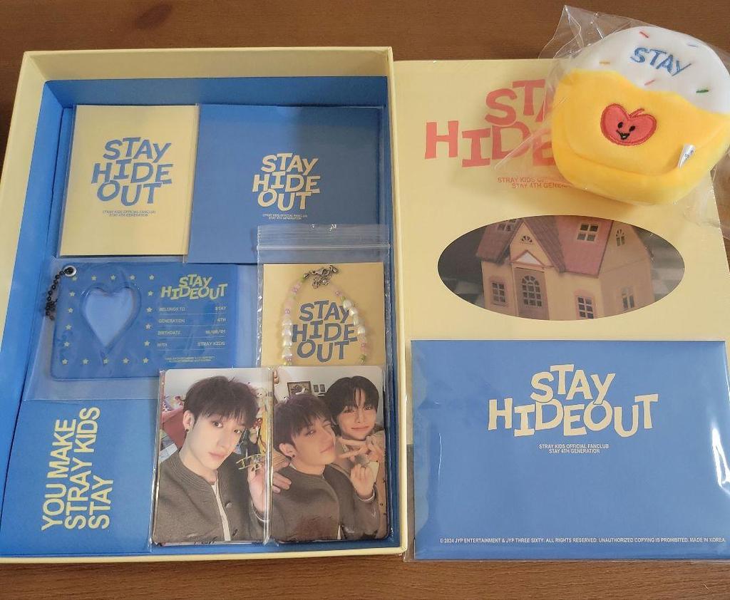 [Б/У] straykids stay 4-е поколение домашний FC Корея приветственный набор