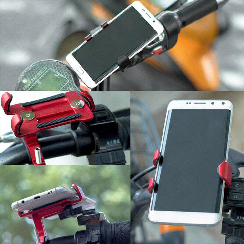 Bracket Bicycle Motorcycle Phone Holder Aluminum Alloy Phone Mount Bike Stents Cellphone Support