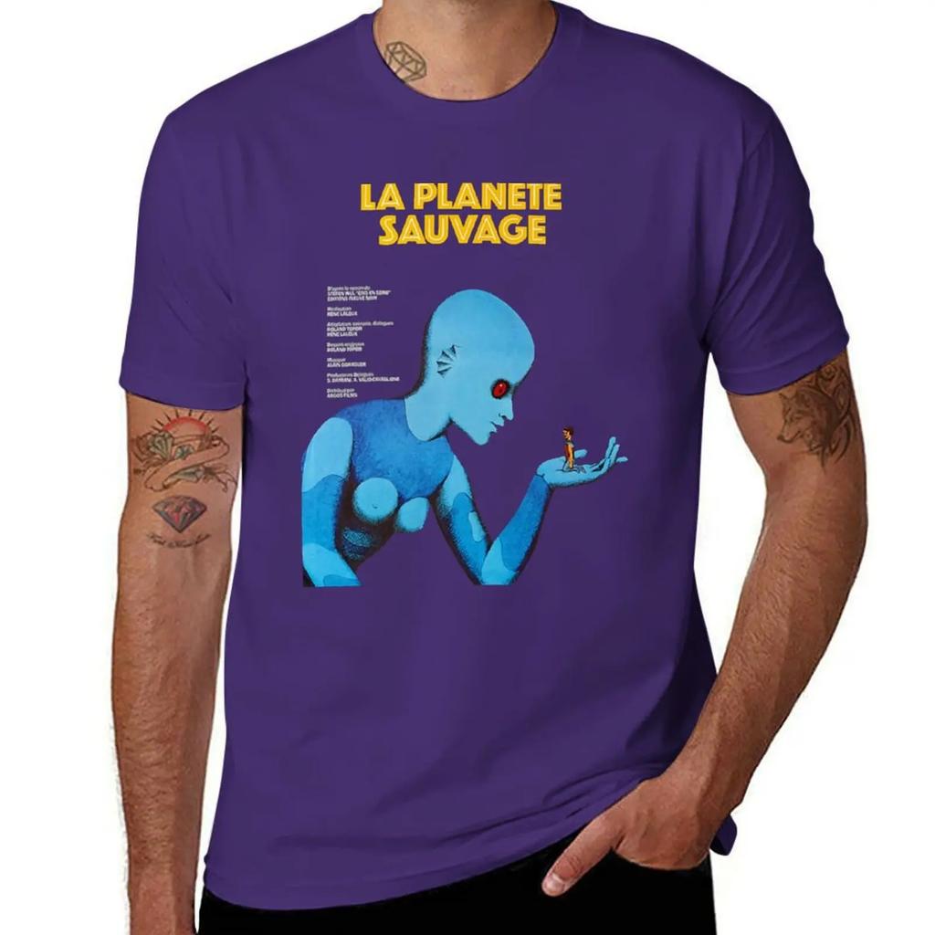 Fantastic Planet La Planete Sauvage Футболка Аниме Фигурки Аниме Футболки Для Унисекса Графические