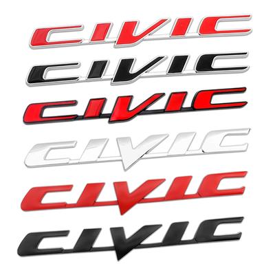 3D Металлическая Буквенная Наклейка Значок Ivtec Стиль Автомобиля Для Civic Логотип Автомобиля Задняя Крышка Багажника Наклейки Наклейки Авто Аксессуары