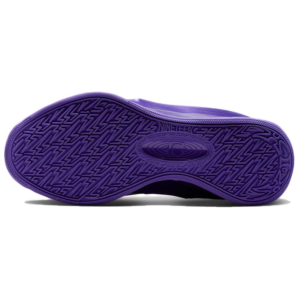 Nike KD 19 EP Фиолетовый Материал Удобная Универсальная Поддержка Баскетбольные Кроссовки Мужская кроссовка IH1120-500