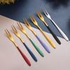 Stainless Steel For Dessert,Salad For Restaurant Mini Eating Ware Fruit Forks Tableware Fork