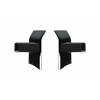 Front bumper headlight & Grille Decor Cover Trim for Ford F150 2015-2017 Black