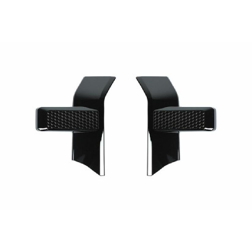 Front bumper headlight & Grille Decor Cover Trim for Ford F150 2015-2017 Black