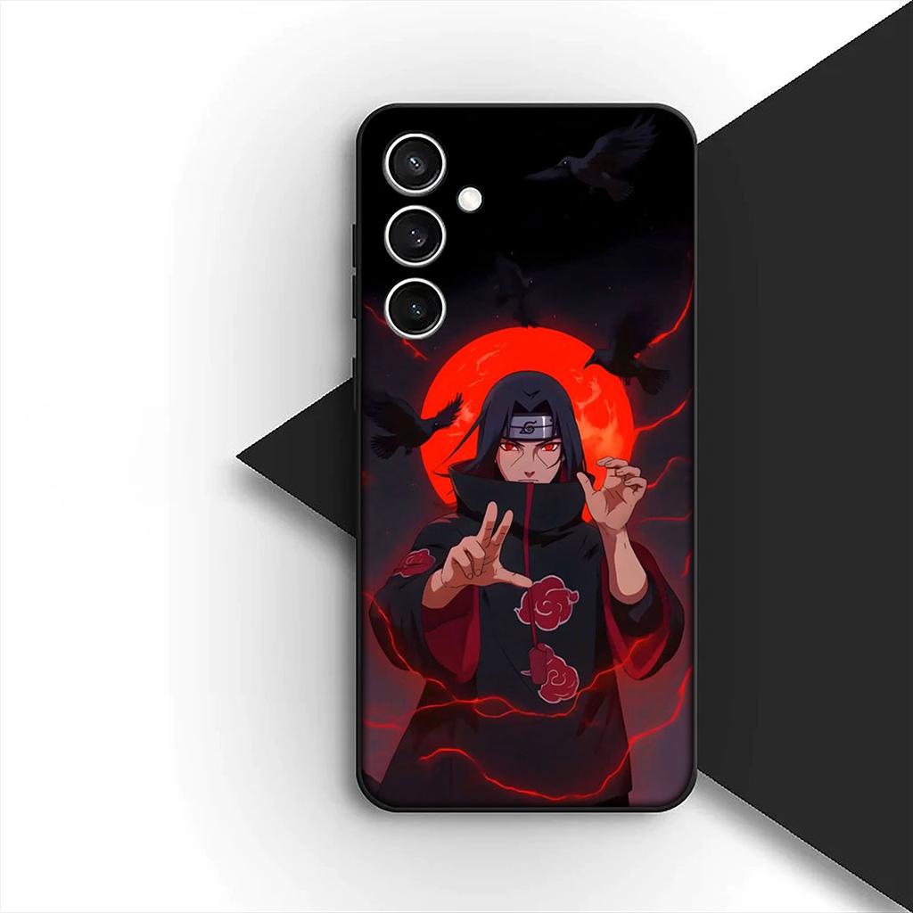 Cover for Xiaomi Redmi Note 13 14 Pro Plus ProPlus 14C 13C Pro+ 5G 4G Casing Silicone Phone Case Itachi Uchiha Narutos Sasuke