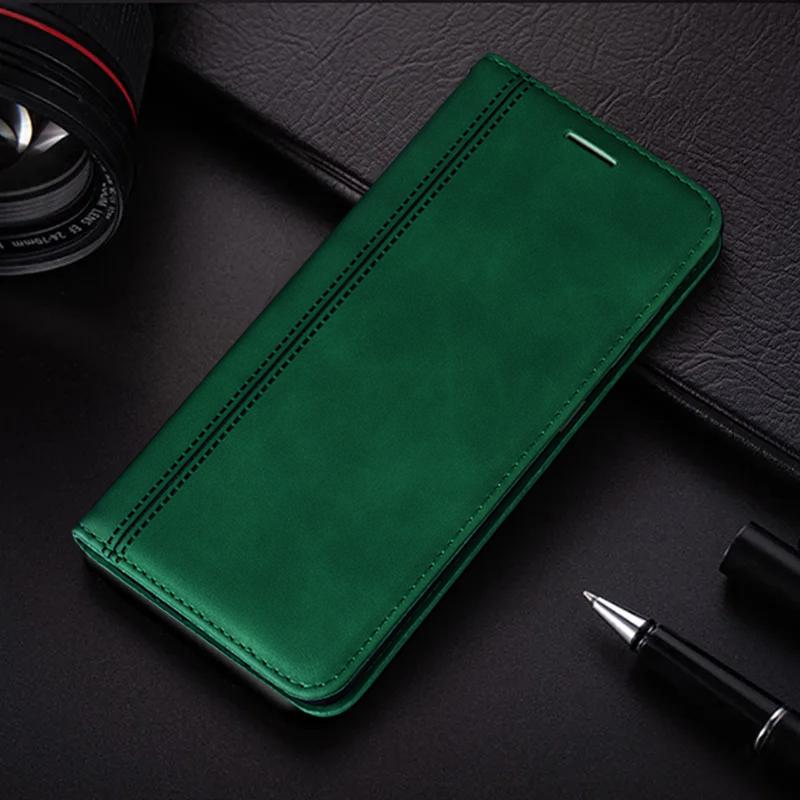 Матовый кожаный чехол-книжка-бумажник для Samsung Galaxy A04S A14 A54 A53 S21 S22 S23 Ultra Plus Xiaomi Redmi Note 12 iPhone 14 13 12 11 Pro Max