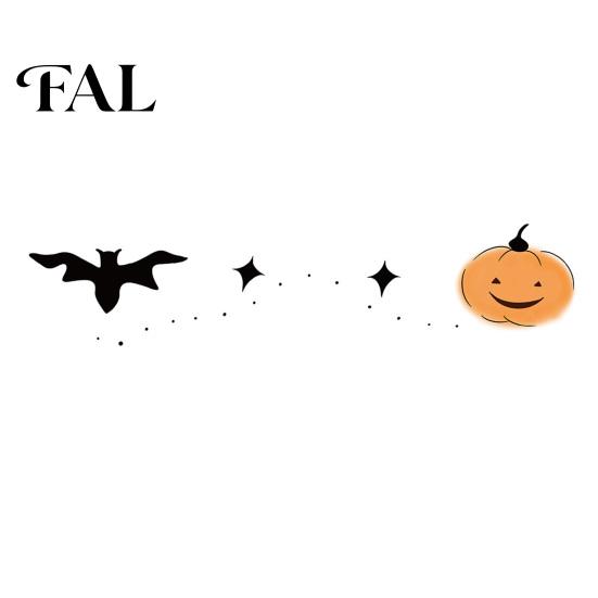 Scary Costume Accessories Halloween Face Temporary Tattoos, Realistic Waterproof Water Transfer Stickers, Skin-friendly Safe Skin Adhesive Stickers