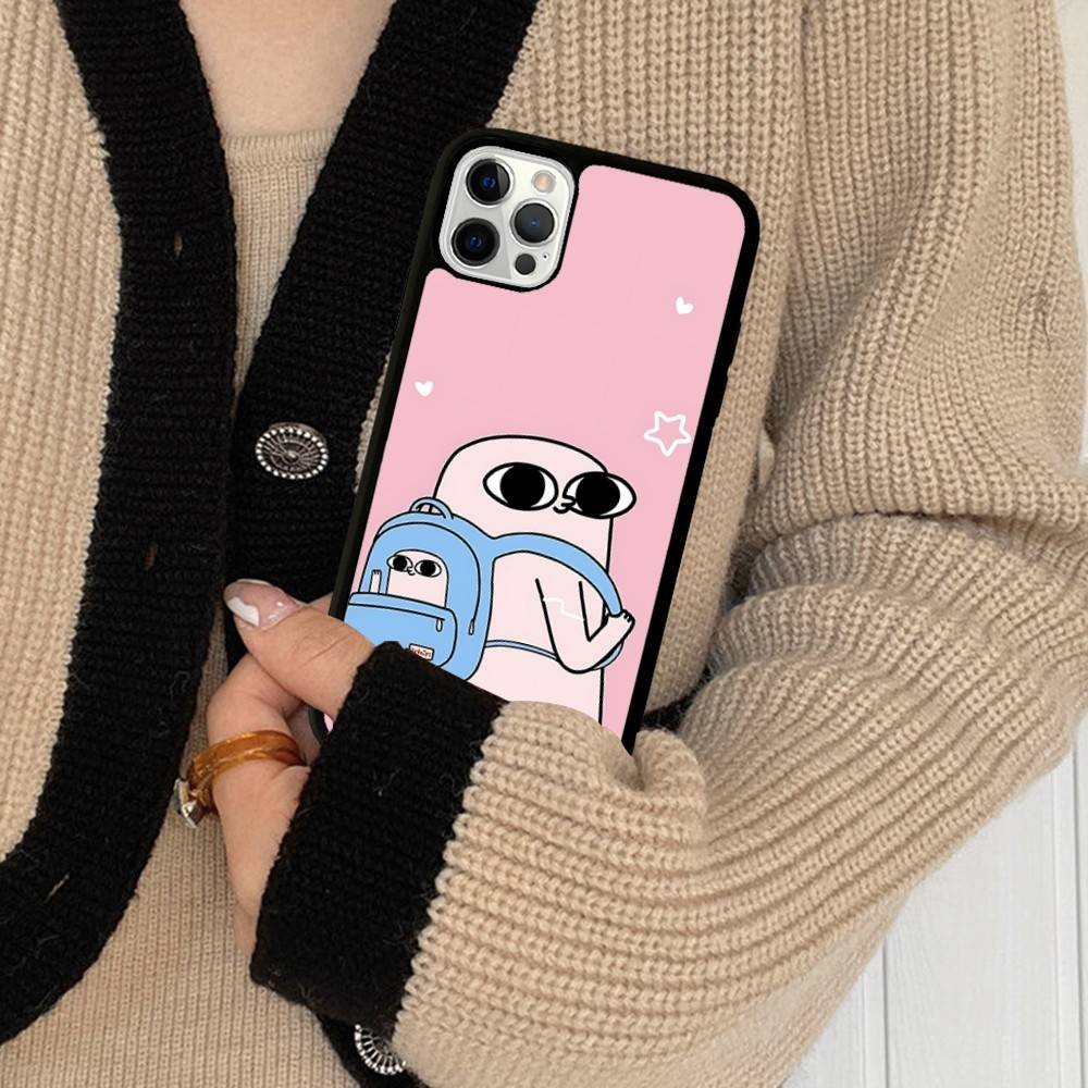 Ketnipz Cartoon Phone Case For IPhone 17 16 Pro Max 17 Air 16E 13 12 Mini 14 15 Plus 11 PC+TPU Cover