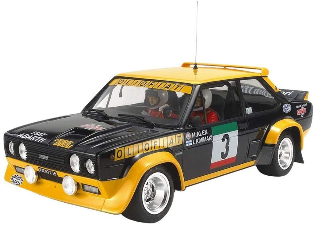 Tamiya Масштаб Специальное издание Коллекция Гран-при Серия 69 Fiat 131 Abarth Ралли OLIO FIAT Пластиковая модель 20069 1/20 №