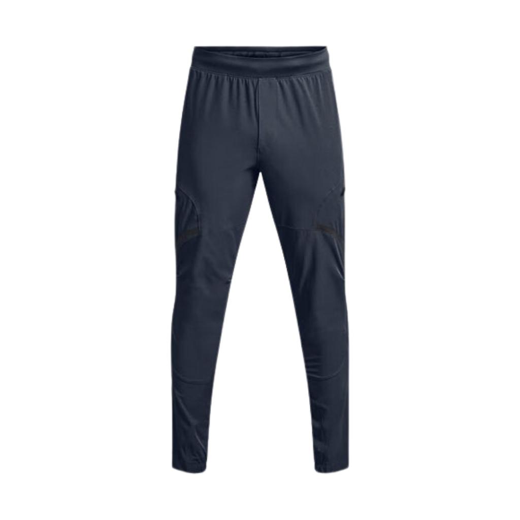 Under Armour Однотонные тренировочные тканые брюки-джоггеры мужские, черные, серые 1352026-044