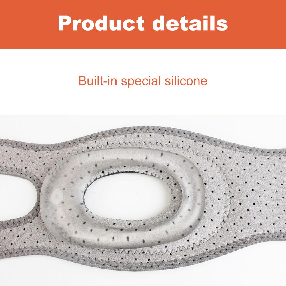 Patella Knee Brace Adjustable Patella Knee Support Patella Tendon Knee Strap for Basketball Volleyball Squats