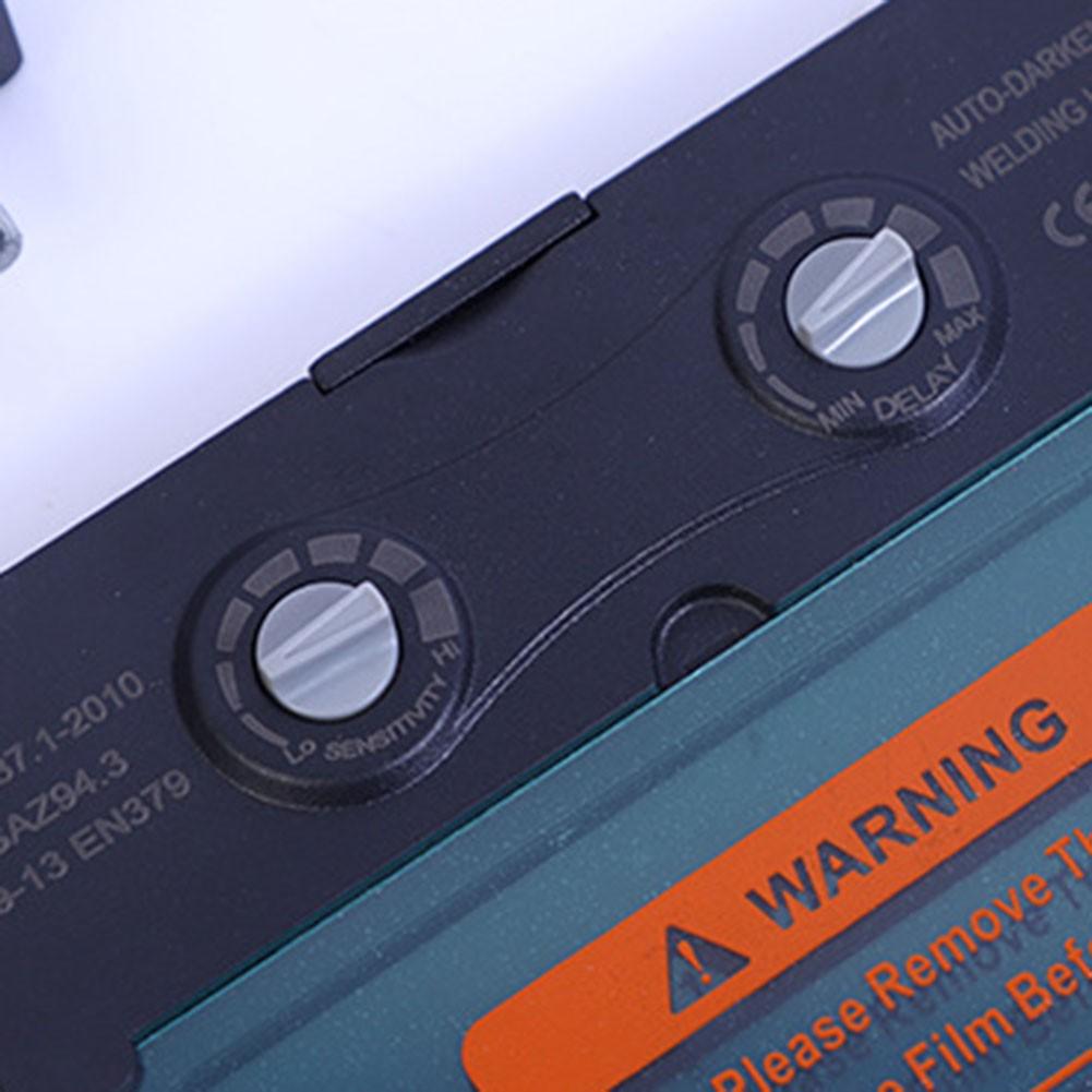 110 * 90 мм Объектив сварочного шлема Высокочувствительная солнечная панель