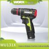 Аккумуляторный бесщеточный ударный шуруповерт Weike WU131X - Литиевая батарея, Многофункциональный электроинструмент для дома.