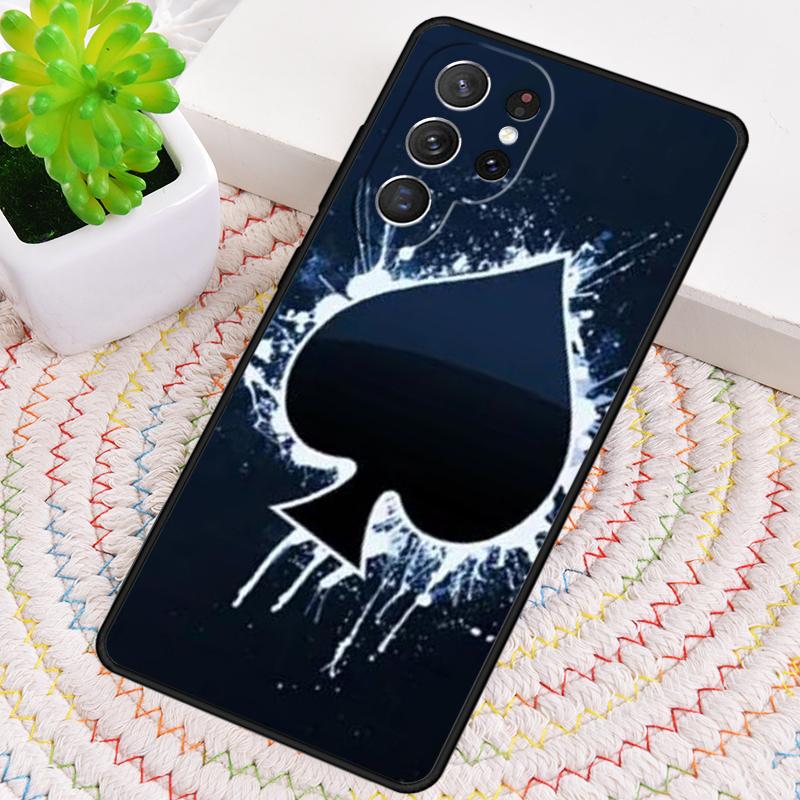Силиконовый чехол для телефона с изображением карт покера (Mystery Poker Card) для Samsung Galaxy note 10 pro S26 S25 S24 S23 S22 S21 Plus S25Ultra Capa Cover