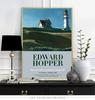 Плакат выставки Эдварда Хоппера, Художественные репродукции «Утреннее солнце», Настенная картина «Ночные ястребы», Настенное искусство с пейзажем из современной американской жизни без рамки