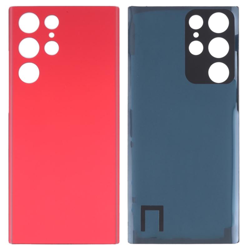 Для Samsung Galaxy S22 Ultra 5G S908 Крышка аккумуляторного отсека с клейкой наклейкой Запасные части (без логотипа)