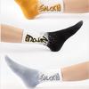 Socks Men Skate Running Sports Socks White Print Funny Socks Print Hip Hop Novelty Socks Essentials