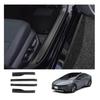 TopGTzolun Новая защита боковых порогов для Prius 60-й серии, специально разработанная накладка на порог, накладка на порог двери, накладка на порог, предотвращает царапины и загрязнения при