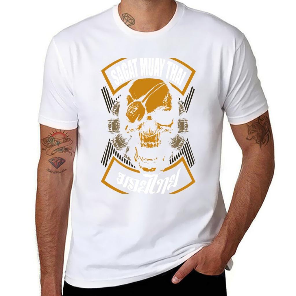 Sagat Muay Thai Fighterthailand Martial Art Tshirt Daily Casual Short Sleeve Tee Shirt