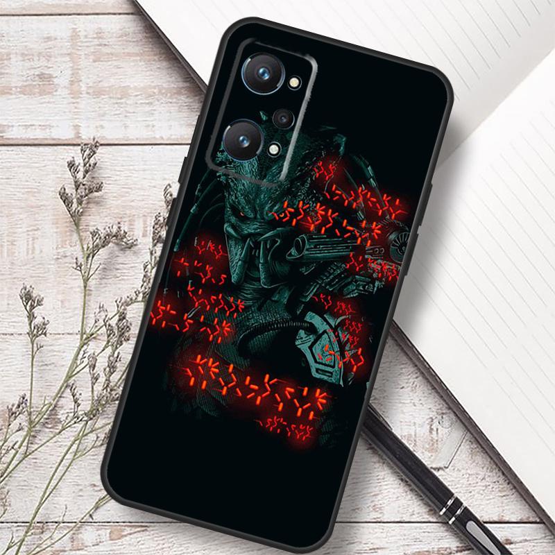 Alien Predator For Realme 14 13 10 11 12 Pro Plus GT 7 Pro 6 5 GT 6T C67 C61 C55 C53 C51 C21Y C25S C75 Case