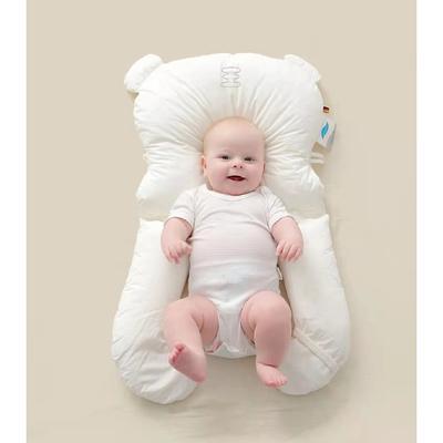 Формирующая подушка для новорожденного, регулируемая боковая подушка для сна с защитой от опрокидывания, успокаивающая ребенка