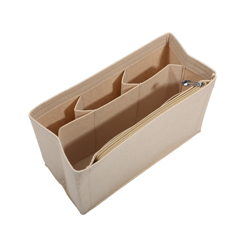 Multifunctional Large-capacity Purse Organizer Insert Travel Portable Multi-pocket Tote Shaper Handbag Divider for Inside Purse