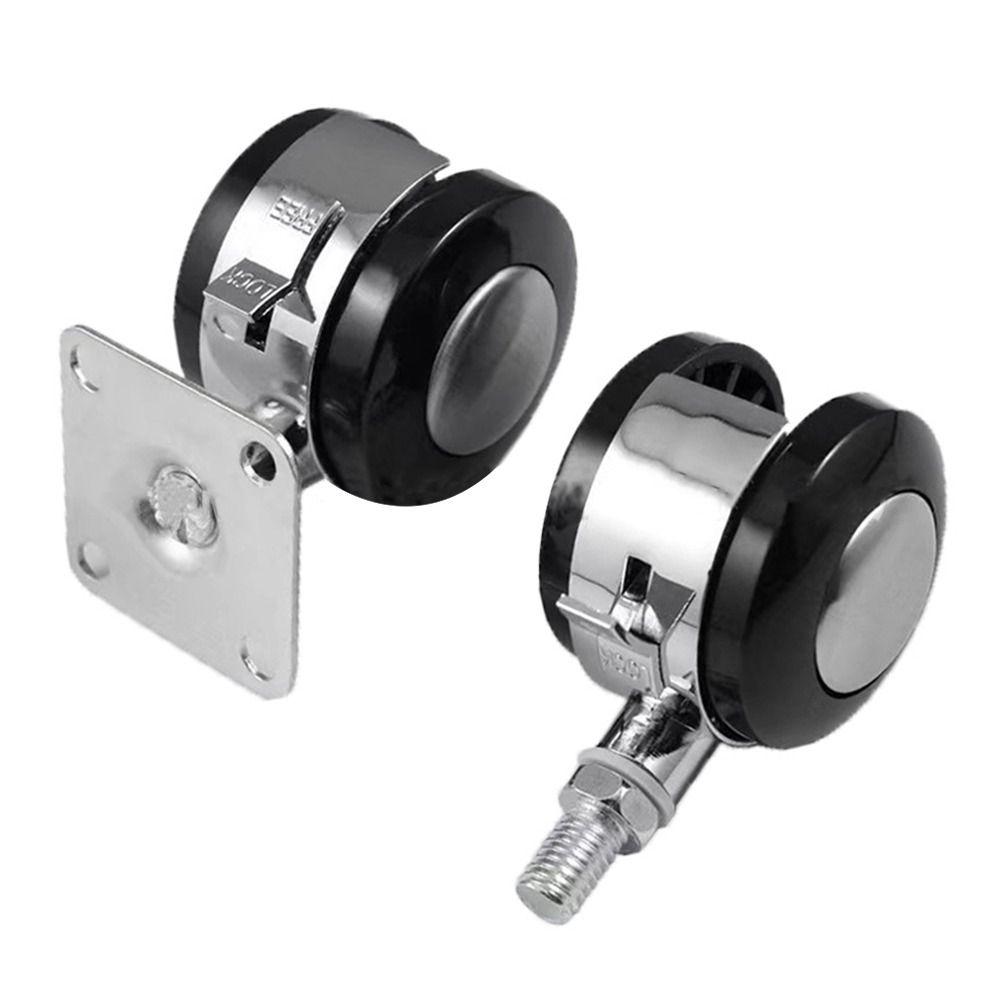 Мягкие резиновые поворотные ролики универсальные универсальные колеса мебельные ролики колеса для детской тележки