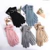 Cold Protection Full Finger Korean Style Mittens German Fleece  Gloves Women's Gloves