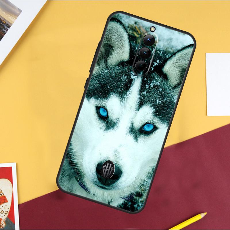 Animal Dog Husky Case For ZTE Nubia Red Magic 11 Pro 9 8 8S 9S 10S 10 Pro Plus 6R 6 7 6S 7S Pro 10 Air Cover