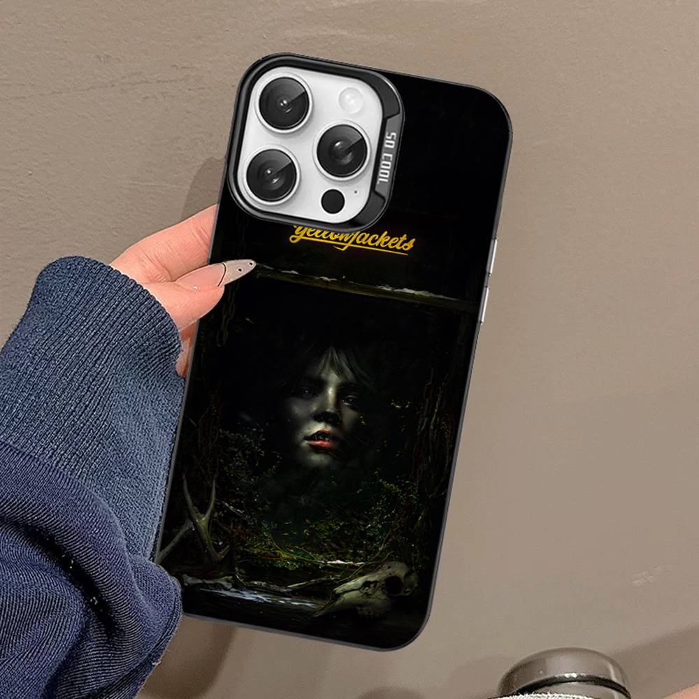 ТВ Ужасы Шершни Чехол для Телефона Для IPhone 17 16 15 14 13 12 11 Pro Max PLUS Цветной Ударопрочный Чехол