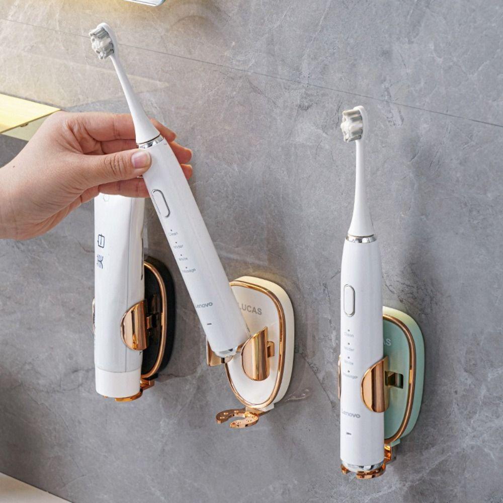Wall-Mounted Electric Toothbrush Holder Traceless Toothbrush Stand Toothbrush Base Adults