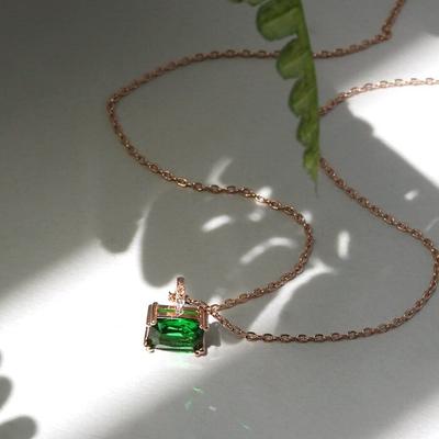 [Лувр Париж] Ожерелье «Лесной изумруд» Na0379