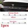 1pcs 3D ABS Logo Tesla Emblem Letters Car Trunk Badge Rear Letter Label Electroplated For MODEL 3 MODEL S X Modified accessories