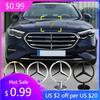 CEM1 60% New 1pc 44mm Mercedes Benz engine hood logo for Mercedes Benz E S W202 W203 W204 W208 W210 W220 W221
