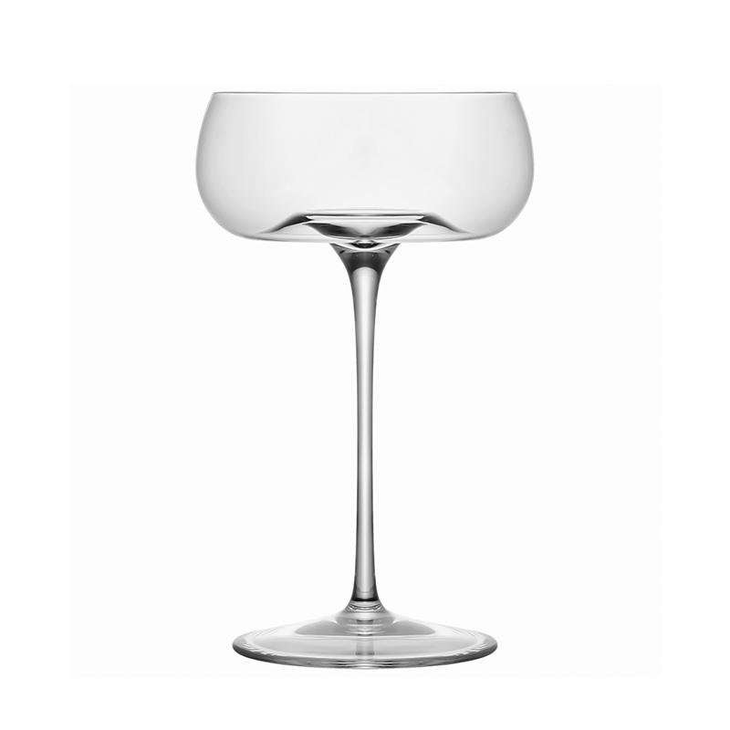 PNT01 CRISON Concave Bottom Handmade Red Wine Glass Ultra-Thin Crystal Burgundy Bordeaux Goblet Art Big Belly Tasting Cup