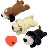 Pet Anxiety Plush Heartbeat Companion - Calming Interactive Toy for Dogs and Cats (Vacuum Packed)