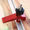 Aluminum Alloy Quick Acting Hold Down Clamp T Slot T Track Clamp Set Woodworking Tools