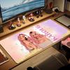 Karol G Large Size Mouse Pad Large Gaming Table Cushion Non-slip Laptop Tablet Big Mousepad XXL Mat Mini PC Playmat With Lock edge