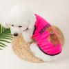 Spring  Dog Vest Thin Breathable Puppy Clothes Cute Bear Printed Cat T-shirt Sleeveless Chihuahua Pullover Pet Supplies