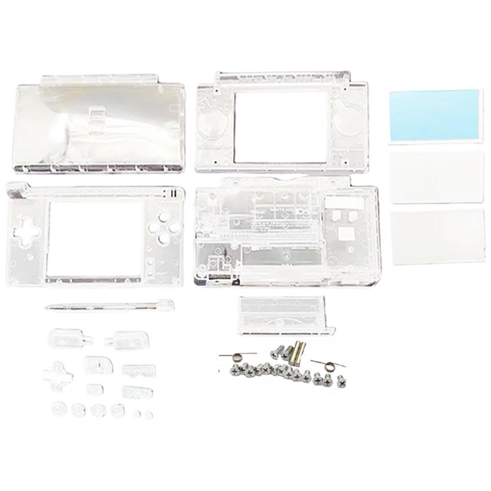 For Ndsl Console Shell Replacement Game Console Shell Front Cover Battery Case Button Set Sturdy&durability