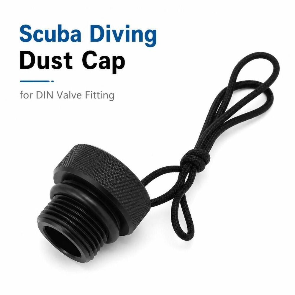 1Pcs ABS Plastic DIN Tank Valve Dust Cap Dive Gear Accessories for Scuba Diving Tank Cylinder