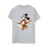 Womens/Ladies Cat Trick Or Treat Minnie Mouse Cotton Boyfriend T-Shirt