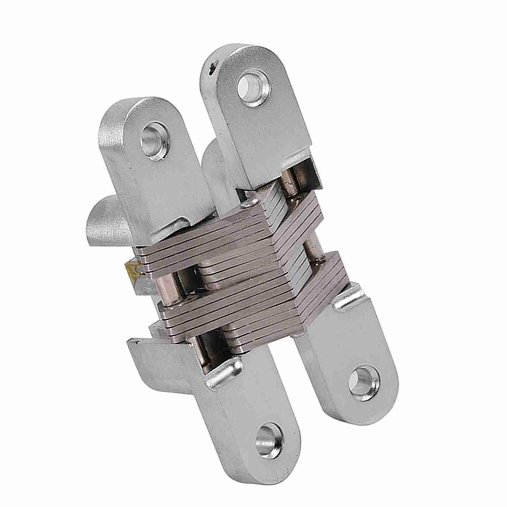 180 Degree Zinc Alloy Invisible Folding Door Cross Hidden Hinges (94mm)