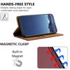 Leather Case for Iphone 14 15 16 Plus Pro Max 16E Protective Flip Wallet Cover