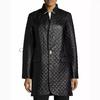Handmade Stylish Classy New Women's Genuine Lambskin Leather Trench Coat Quilted