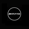 Car Door Light Laser Logo Decor Project Ghost Lamp Mercedes Benz A B C M ML GLA GLS E Class W176 W205 W166 W246  w2