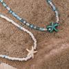 Layered Small Seed Beads Chains with Starfish Turtle Choker Necklace for Women Trendy Collar on Neck 2026 Fashion Jewelry Female